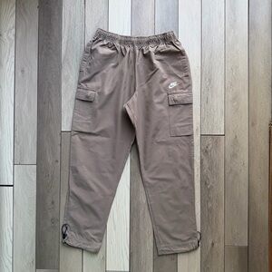 Nike Sportswear Unlined Utility Tan Cargo Pants